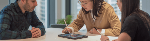 Image of a Graphic Designer working