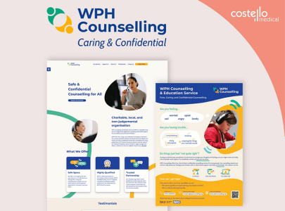 WPH Counselling: Branding and Material Redesign