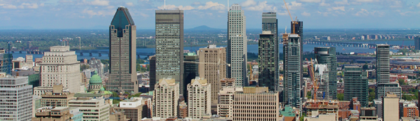 Montreal, Canada Skyline